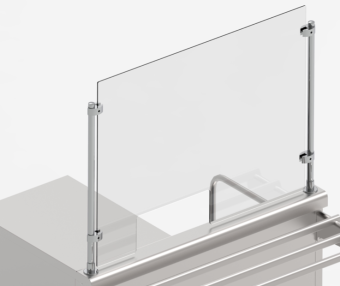 Защитный экран для отдельно стоящих линий раздачи Abat 21 000 002 697