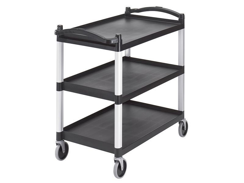 Тележка сервировочная Cambro BC340KD черн.