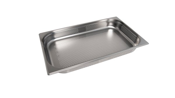 Гастроёмкость перфорированная из нержавеющей стали EKSI E812-2PW