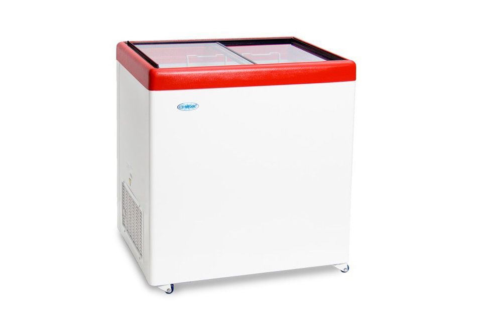 Ларь морозильный Снеж МЛП 350 (красный)