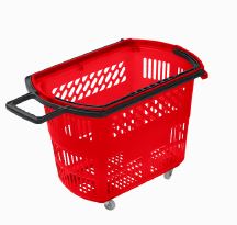 Корзина покупательская Reklime B35.ECO_redblack