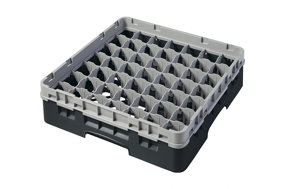 Кассета для бокалов Cambro 49S318 черн./сер.