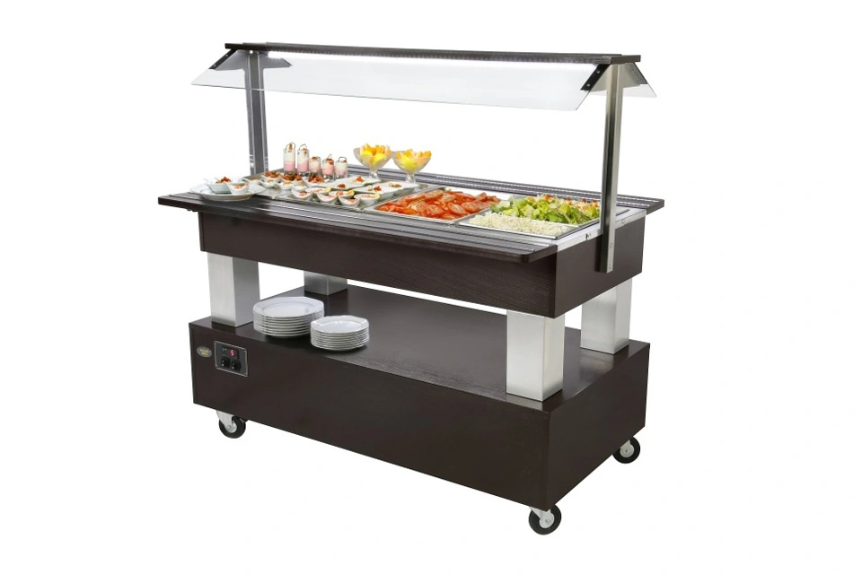 Тепловой салат-бар Roller Grill SB 40 C Wenge Тепловой салат-бар Roller Grill SB 40 C Wenge