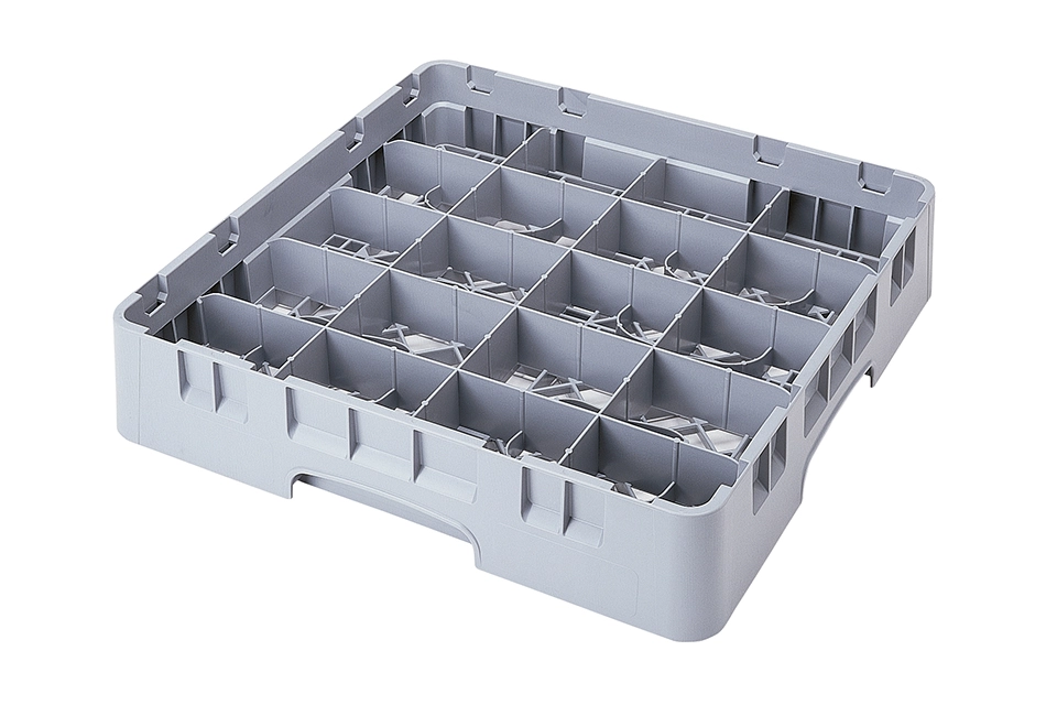 Кассета для бокалов Cambro 20C258 мягк.-сер.