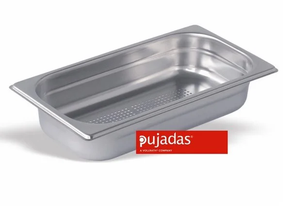 Гастроёмкость перфорированная из нержавеющей стали Pujadas 131.502 Гастроёмкость перфорированная из нержавеющей стали Pujadas 131.502