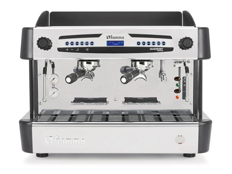 Кофемашина профессиональная Fiamma Quadrant 2 DSP ТС BLACK Кофемашина профессиональная Fiamma Quadrant 2 DSP ТС BLACK