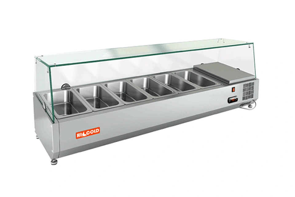 Витрина настольная HICOLD VRX 1400 1/3 Витрина настольная HICOLD VRX 1400 1/3