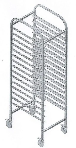 Тележка-шпилька WLBake TR-15 (600x400) Тележка-шпилька WLBake TR-15 (600x400)