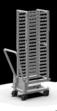 Тележка вкатная UNOX XECTL-2013, для печи конвекционной XEBL Тележка вкатная UNOX XECTL-2013, для печи конвекционной XEBL