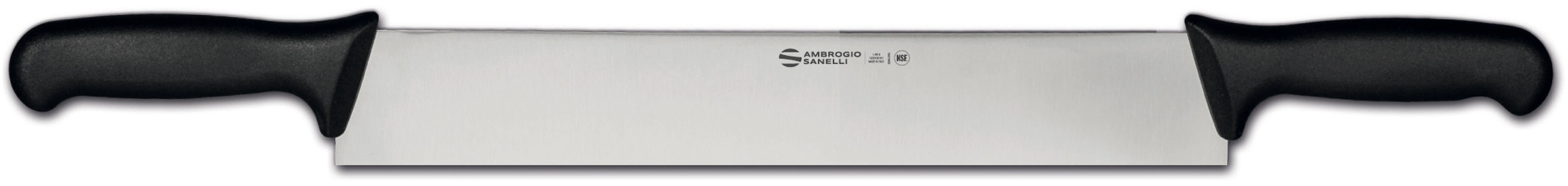 Нож Sanelli Ambrogio SW44036B, для сыра с двумя ручками 360 мм, черный Нож Sanelli Ambrogio SW44036B, для сыра с двумя ручками 360 мм, черный