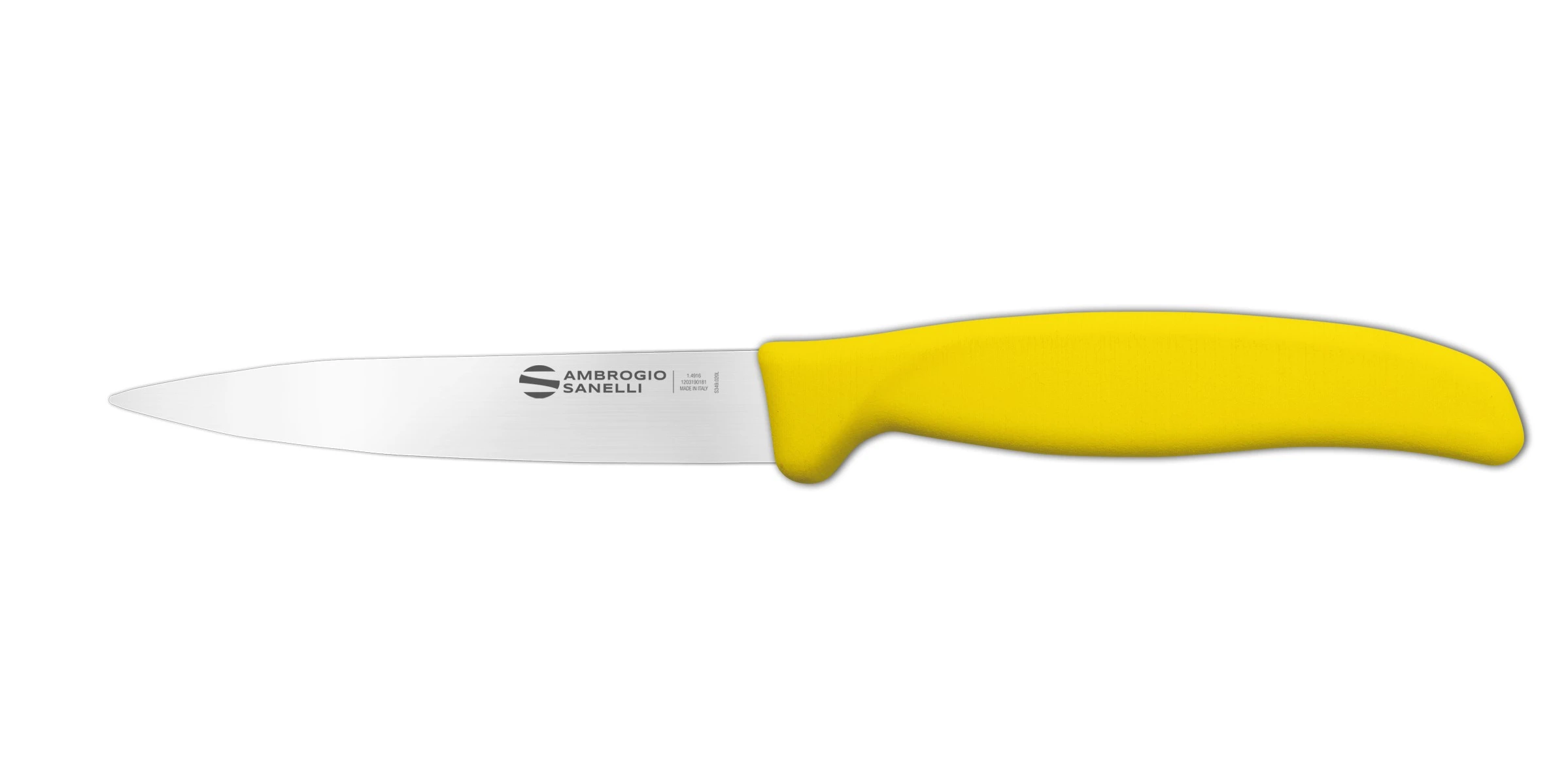 Нож Sanelli Ambrogio серии Supra Colore, ST82011Y, для овощей 110 мм, желтый Нож Sanelli Ambrogio серии Supra Colore, ST82011Y, для овощей 110 мм, желтый