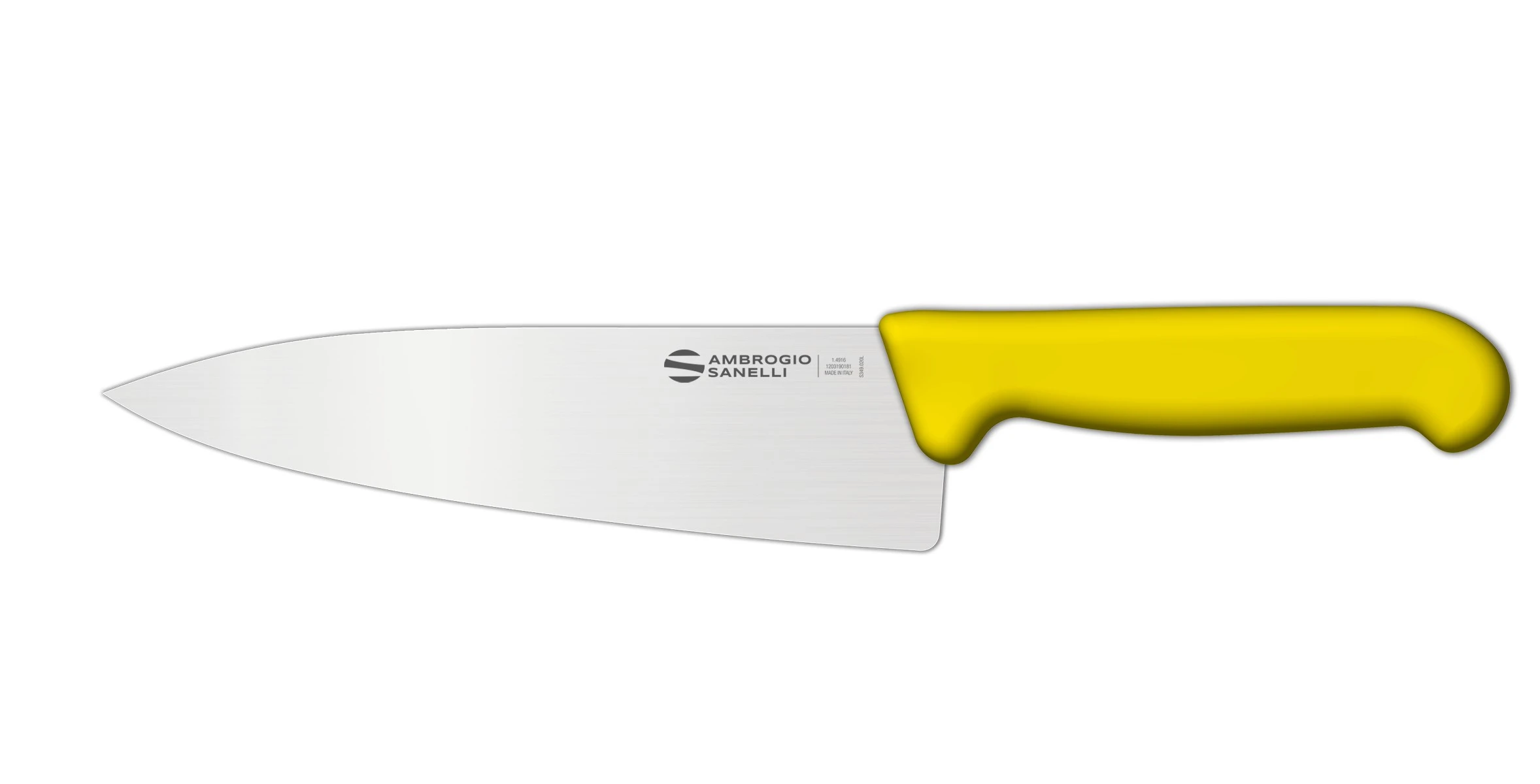 Нож Sanelli Ambrogio серии Supra Colore, SC49016Y, кухонный 160 х 44 мм, желтый Нож Sanelli Ambrogio серии Supra Colore, SC49016Y, кухонный 160 х 44 мм, желтый