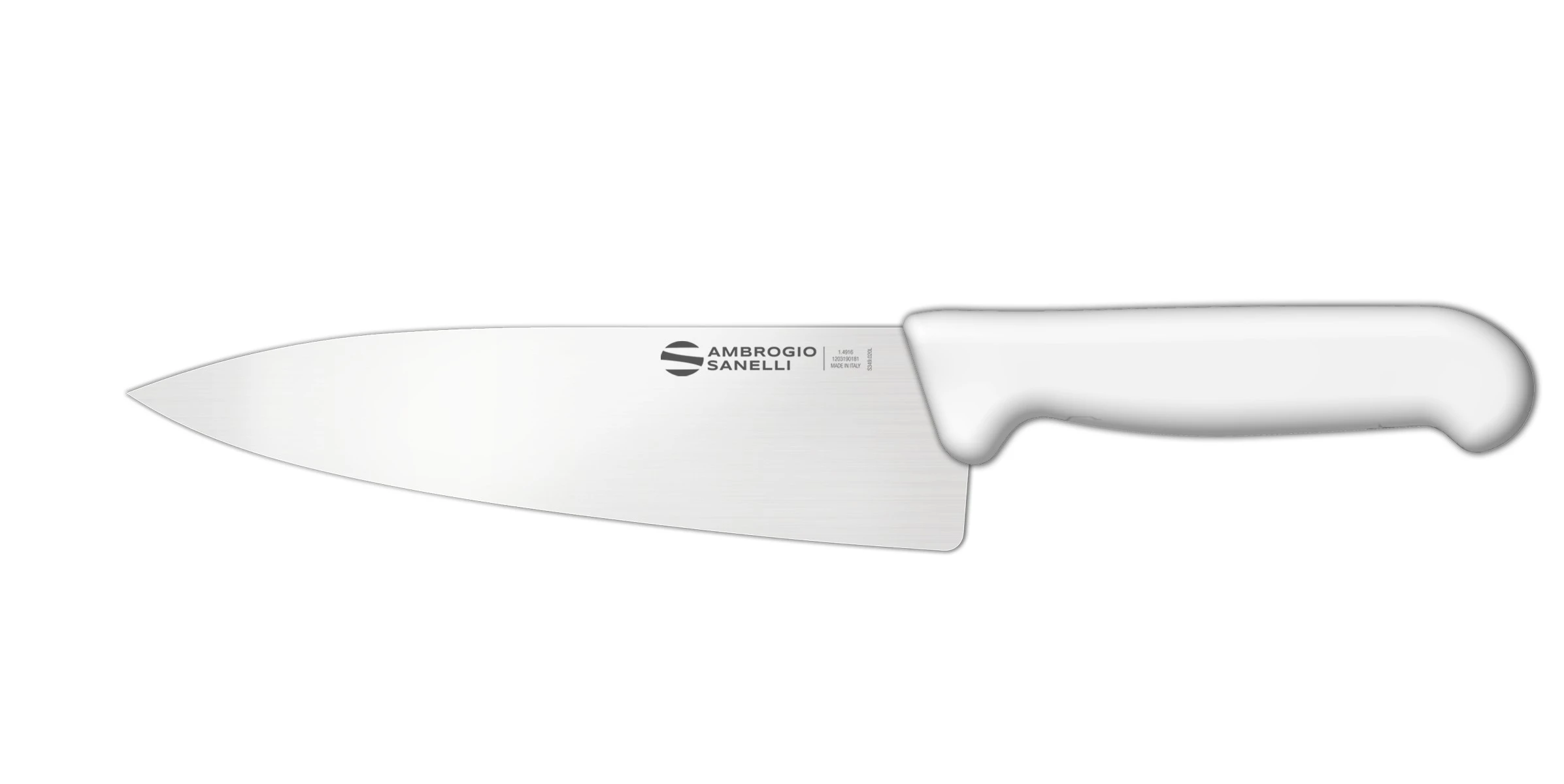 Нож Sanelli Ambrogio серии Supra Colore, SC49016W, кухонный 160 х 44 мм, белый Нож Sanelli Ambrogio серии Supra Colore, SC49016W, кухонный 160 х 44 мм, белый