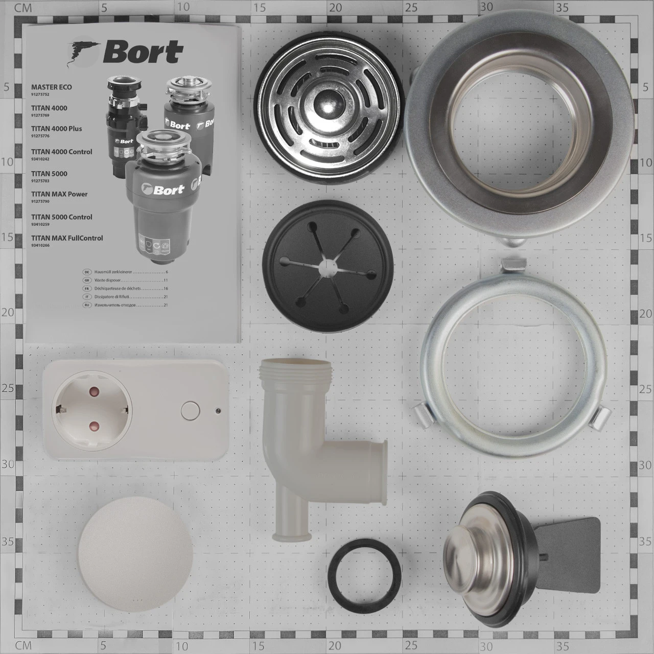 Измельчитель отходов Bort TITAN 4000 Control