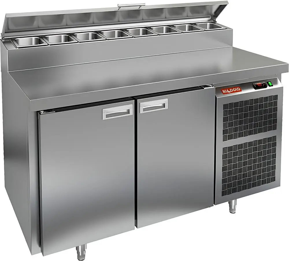 Стол охлаждаемый HICOLD PZ2-11/GN (1/6H) Стол охлаждаемый HICOLD PZ2-11/GN (1/6H)