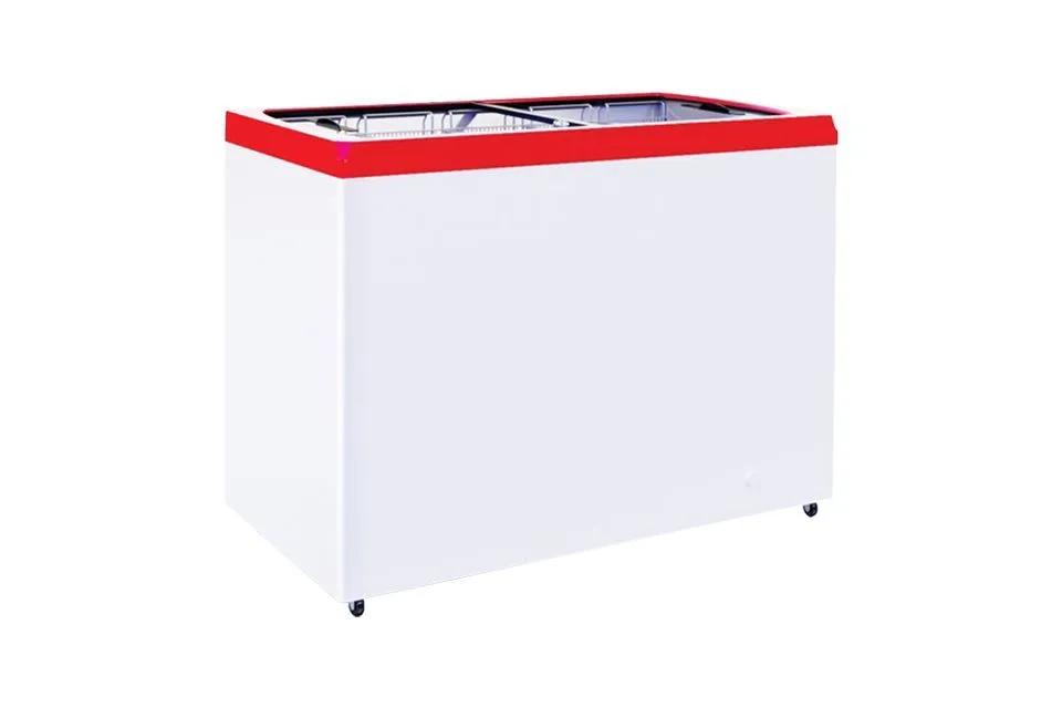 Ларь морозильный Italfrost СF 200 F (красный) с корзинами