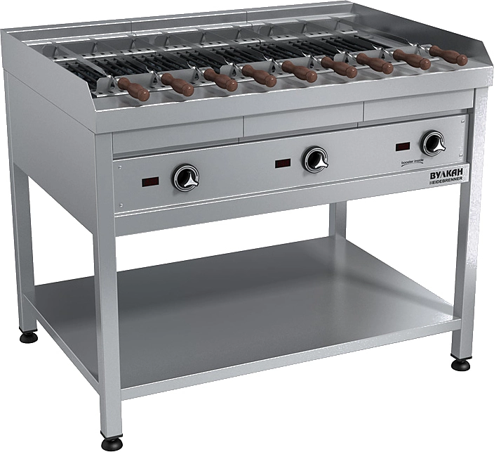 Шашлычница Вулкан-Heidebrenner ETK-BST3 Риджани, 6412231, электрическая