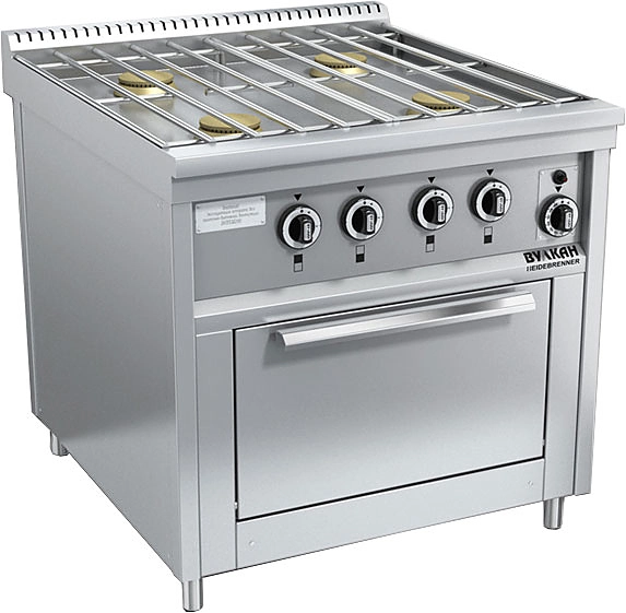 Плита Вулкан-Heidebrenner ПРГ-IIA-4М ДШ серия Standart 900, 822439, газовая