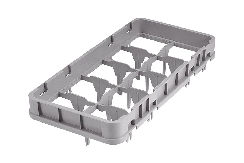 Кассета для бокалов Cambro 10HE1 мягк-сер.