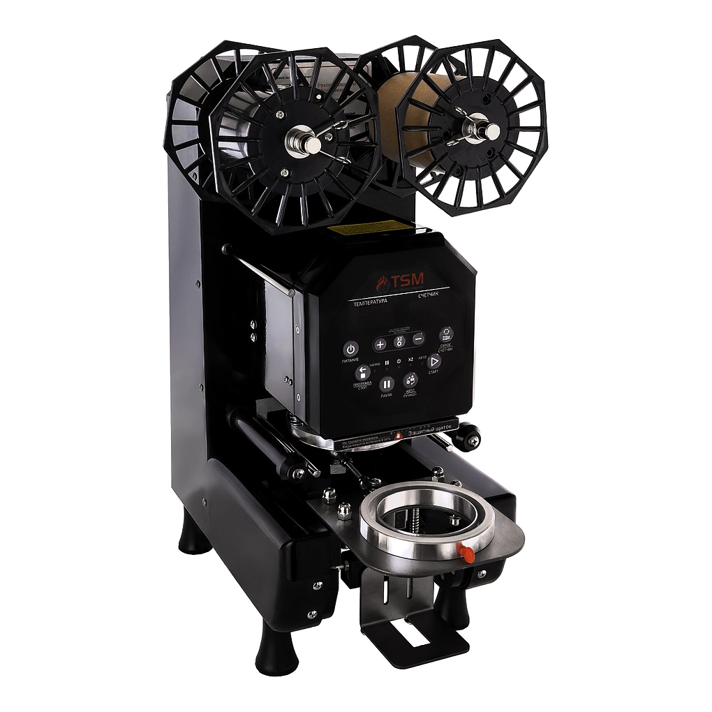 Запайщик для стаканов TSM-Q8-90/95 черный Запайщик для стаканов TSM-Q8-90/95 черный