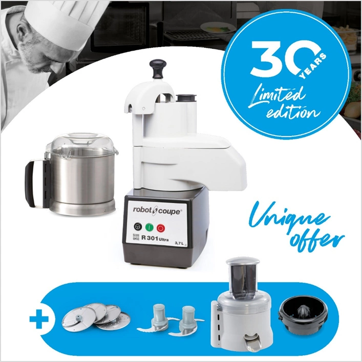 Кухонный комбайн Robot Coupe R301 Ultra Anniversary (2652) Кухонный комбайн Robot Coupe R301 Ultra Anniversary (2652)
