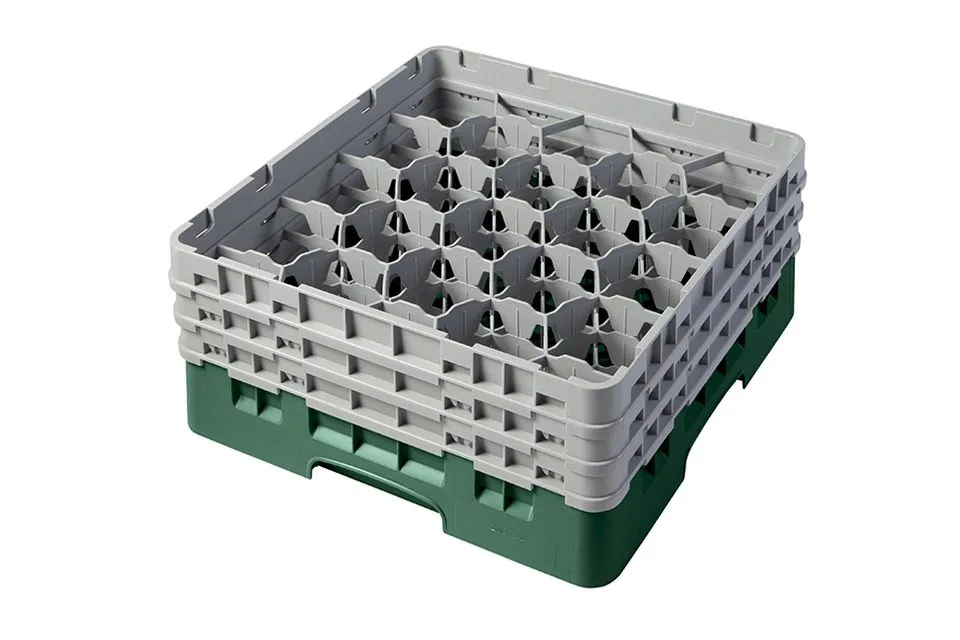 Кассета для бокалов Cambro 20S638 зел./сер.
