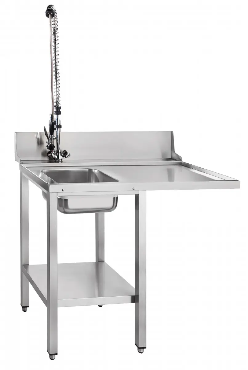 Стол для посудомоечной машины Abat СПМФ-6-1 Стол для посудомоечной машины Abat СПМФ-6-1