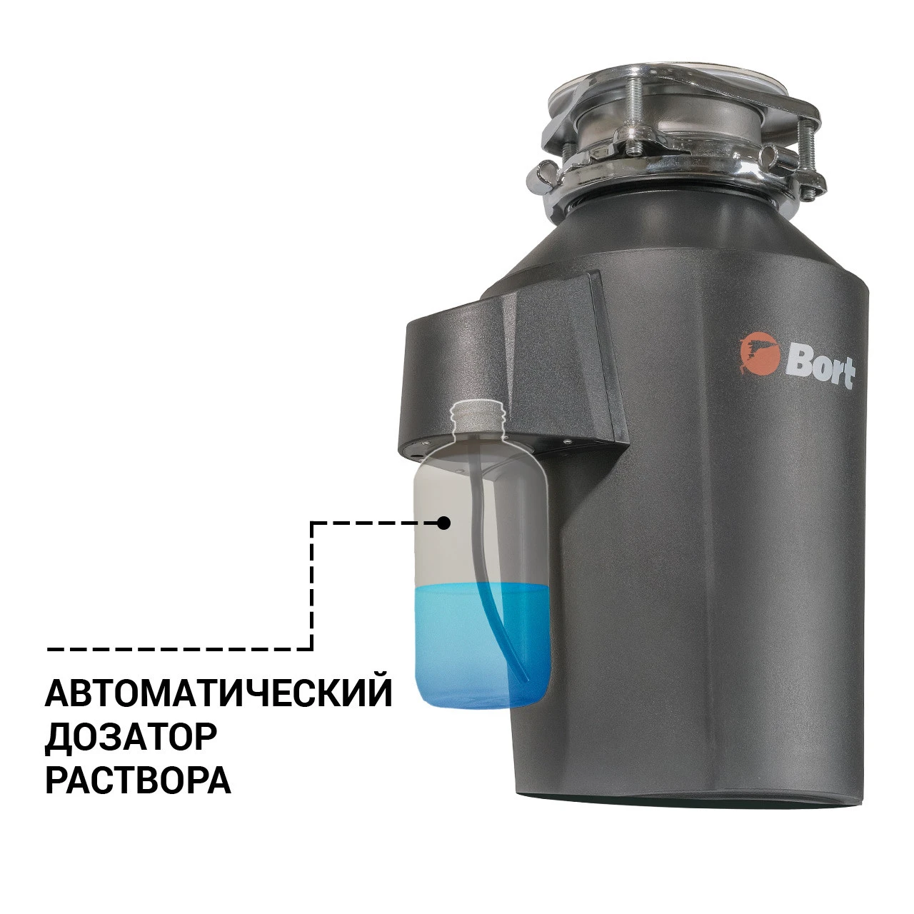 Измельчитель отходов Bort Alligator Green Измельчитель отходов Bort Alligator Green