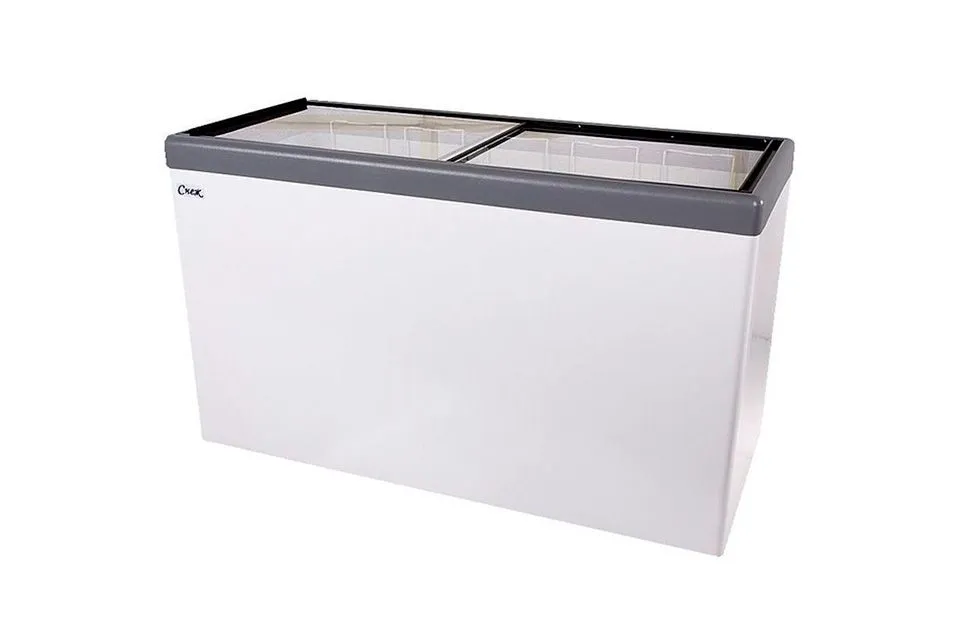 Ларь морозильный Снеж МЛП 400 (серый)