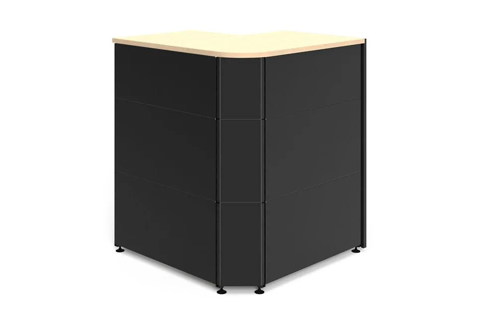 Кассовый угловой модуль Kaiser, L=665 мм