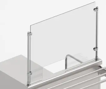 Защитный экран для отдельно стоящих линий раздачи Abat 21 000 002 697