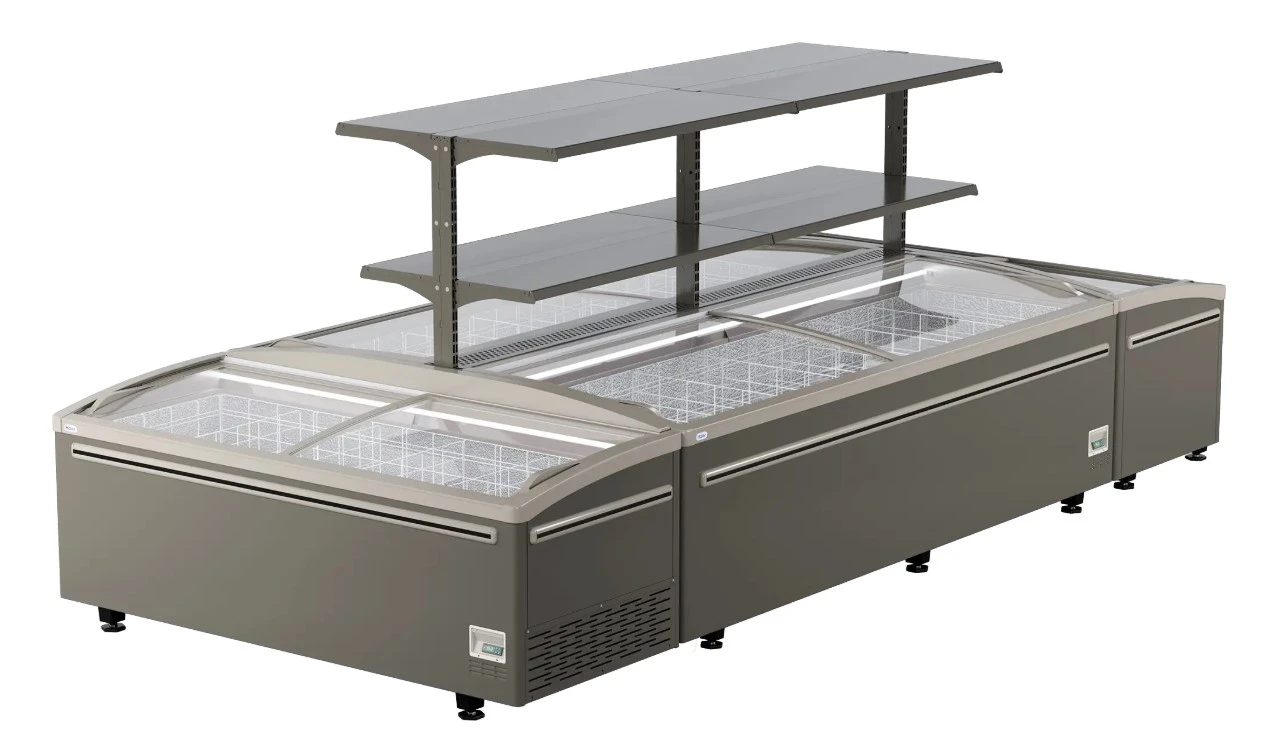 Ларь-бонет Haier GTE1850G сер.