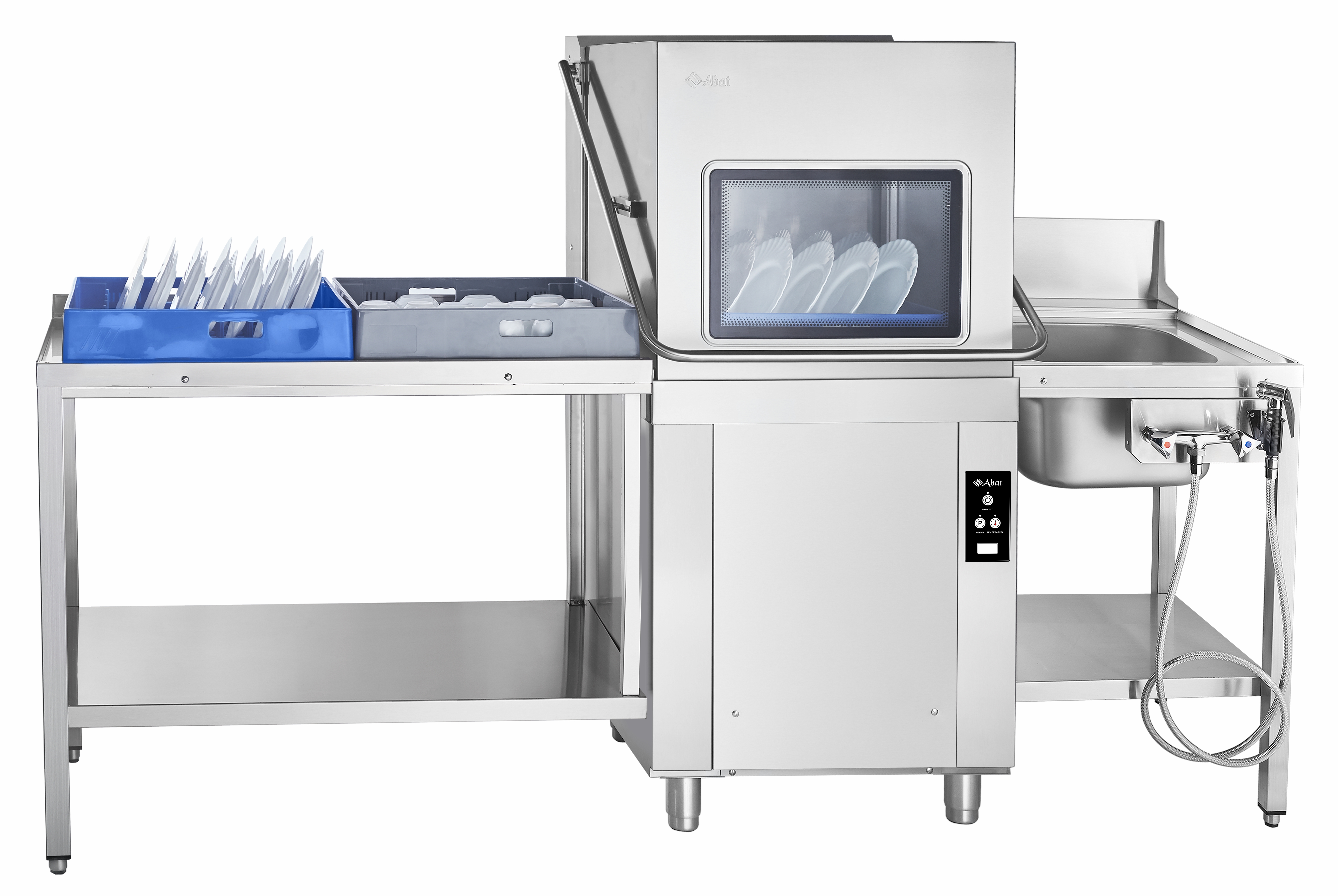 Купольная посудомоечная машина Abat МПК-1100К
