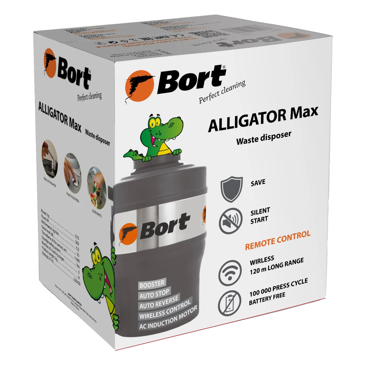 Измельчитель отходов Bort Alligator Max Измельчитель отходов Bort Alligator Max