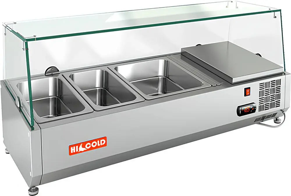 Витрина настольная HICOLD VRTG 1000