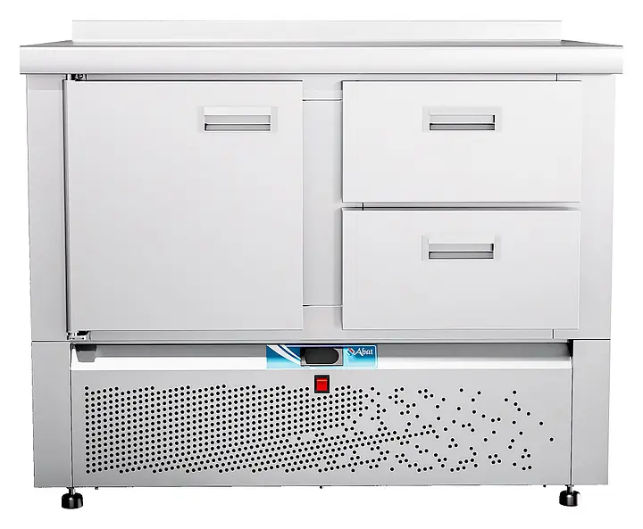 Стол морозильный Abat СХН-70Н-01 без столешницы (дверь-ящик 1/2)