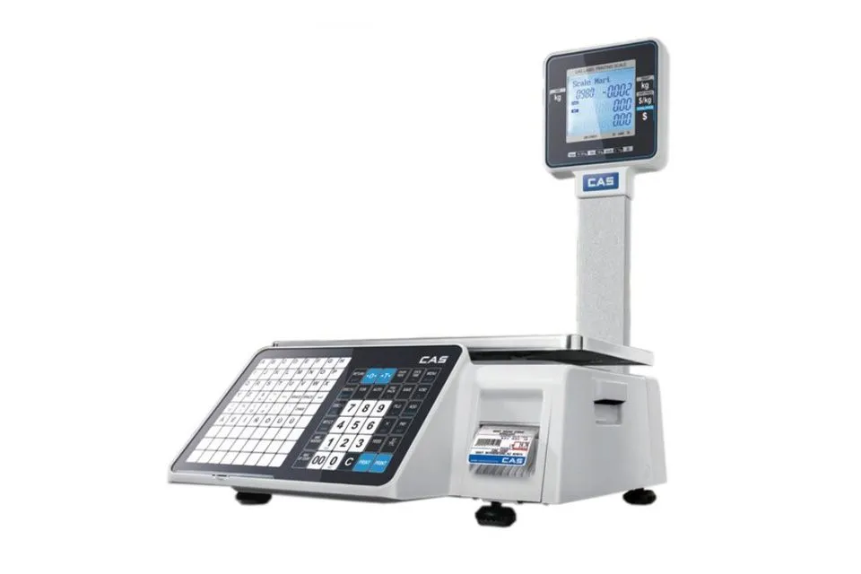Весы с печатью этикеток CAS CL3000J-15P