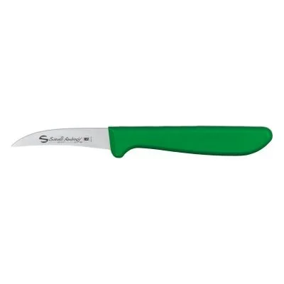 Нож Sanelli Ambrogio серии Supra Colore, ST91007G, для овощей 70 мм, зеленый