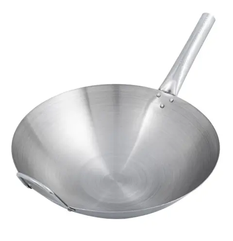 Сковорода ВОК для индукционных плит EKSI SS pan (Wok)