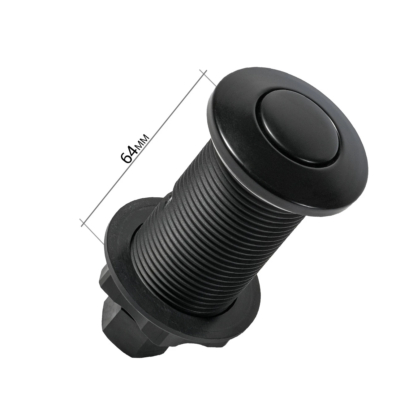 Пневмовыключатель BORT Air switch (black) long Пневмовыключатель BORT Air switch (black) long