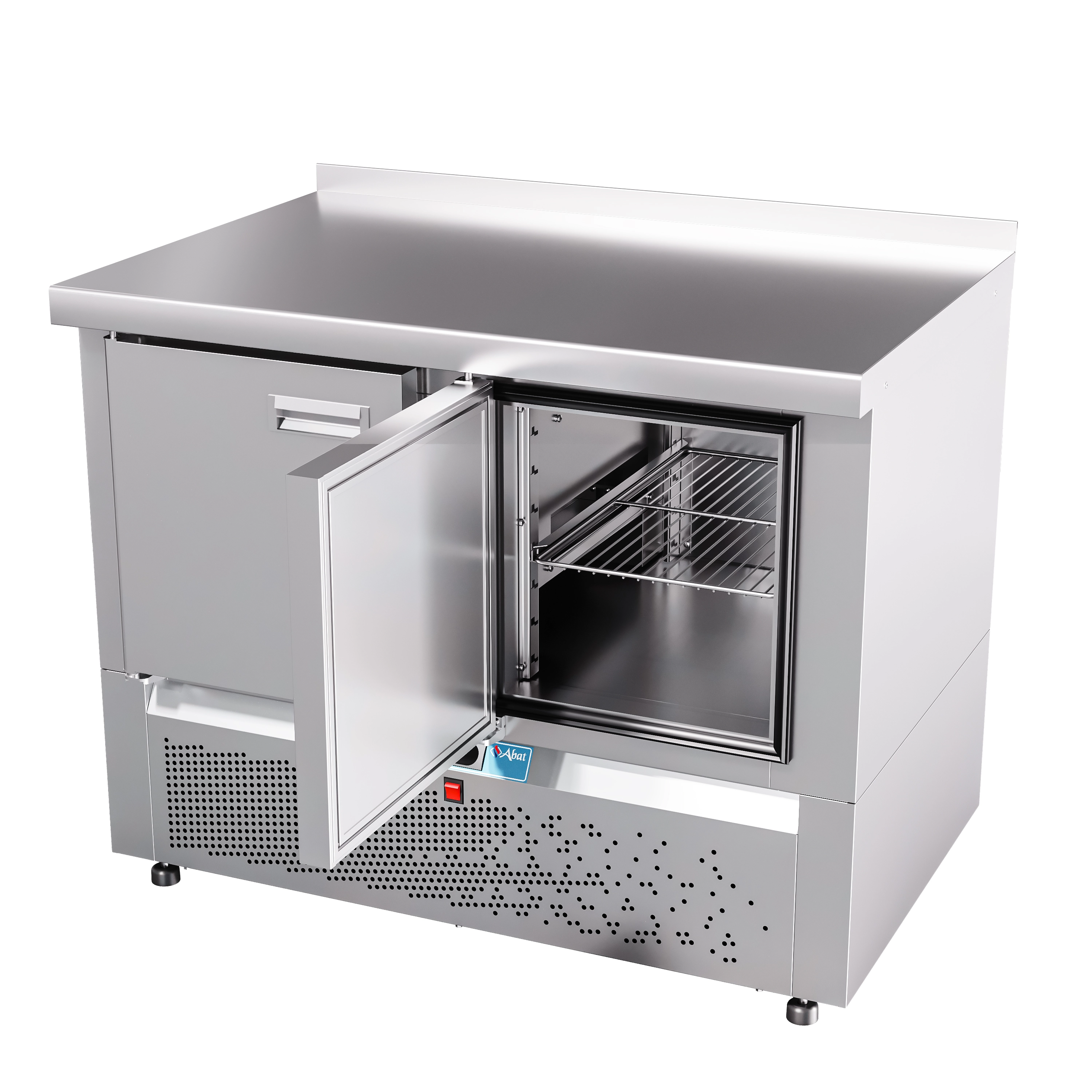 Стол морозильный Abat СХН-70Н-01 столешница 202 с борт. (дверь-дверь) Стол морозильный Abat СХН-70Н-01 столешница 202 с борт. (дверь-дверь)
