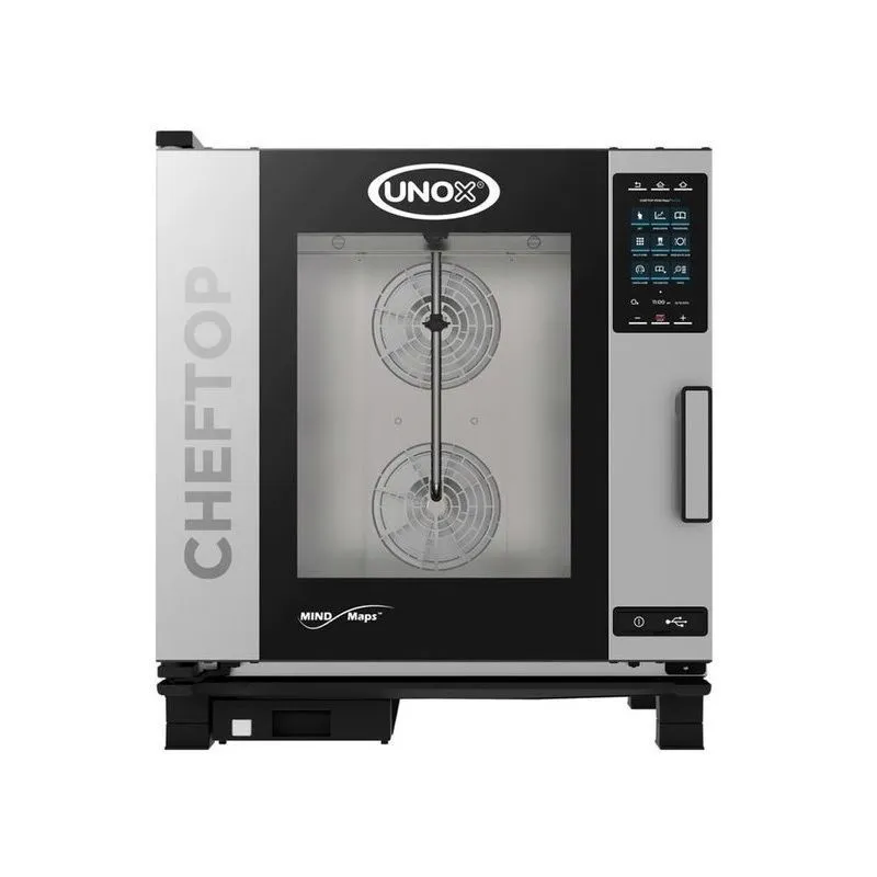 Пароконвектомат UNOX XEVC-0711-GPRM, газовый