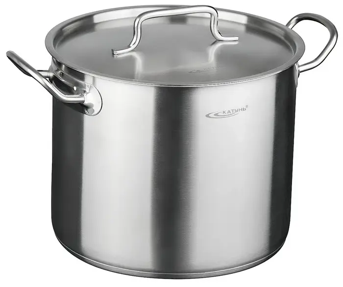 Кастрюля Катунь серии Общепит, КТ-ОБ-13, с/крышкой ТРС 13 л Кастрюля Катунь серии Общепит, КТ-ОБ-13, с/крышкой ТРС 13 л