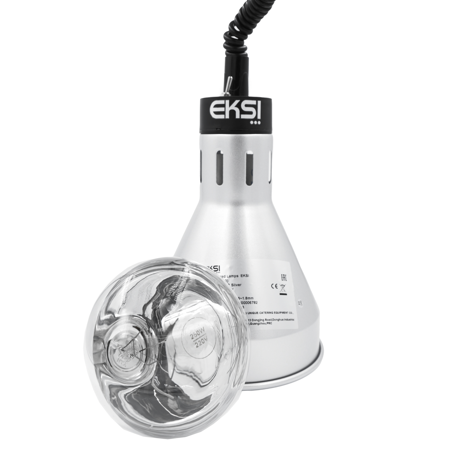 Лампа для подогрева EKSI EL-500-R Sliver new Лампа для подогрева EKSI EL-500-R Sliver new