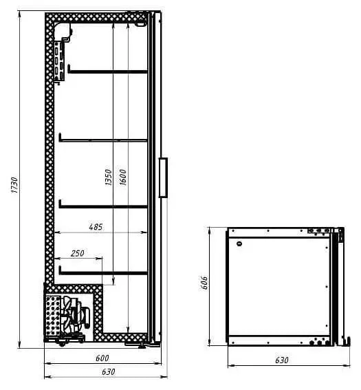 Шкаф холодильный Полаир DM104-Bravo (ШХ-04)
