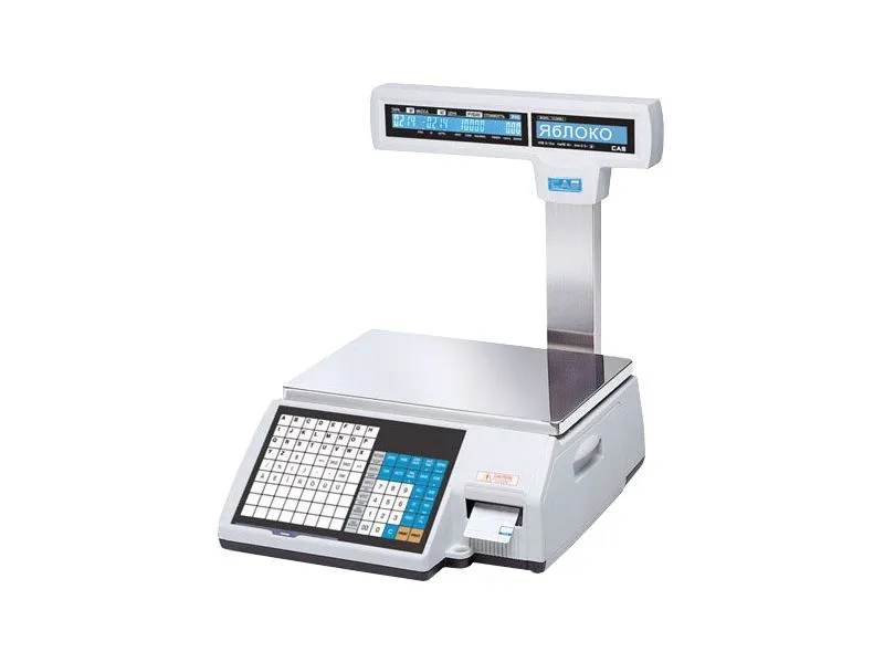 Весы с печатью этикеток CAS CL-5000J-15IP