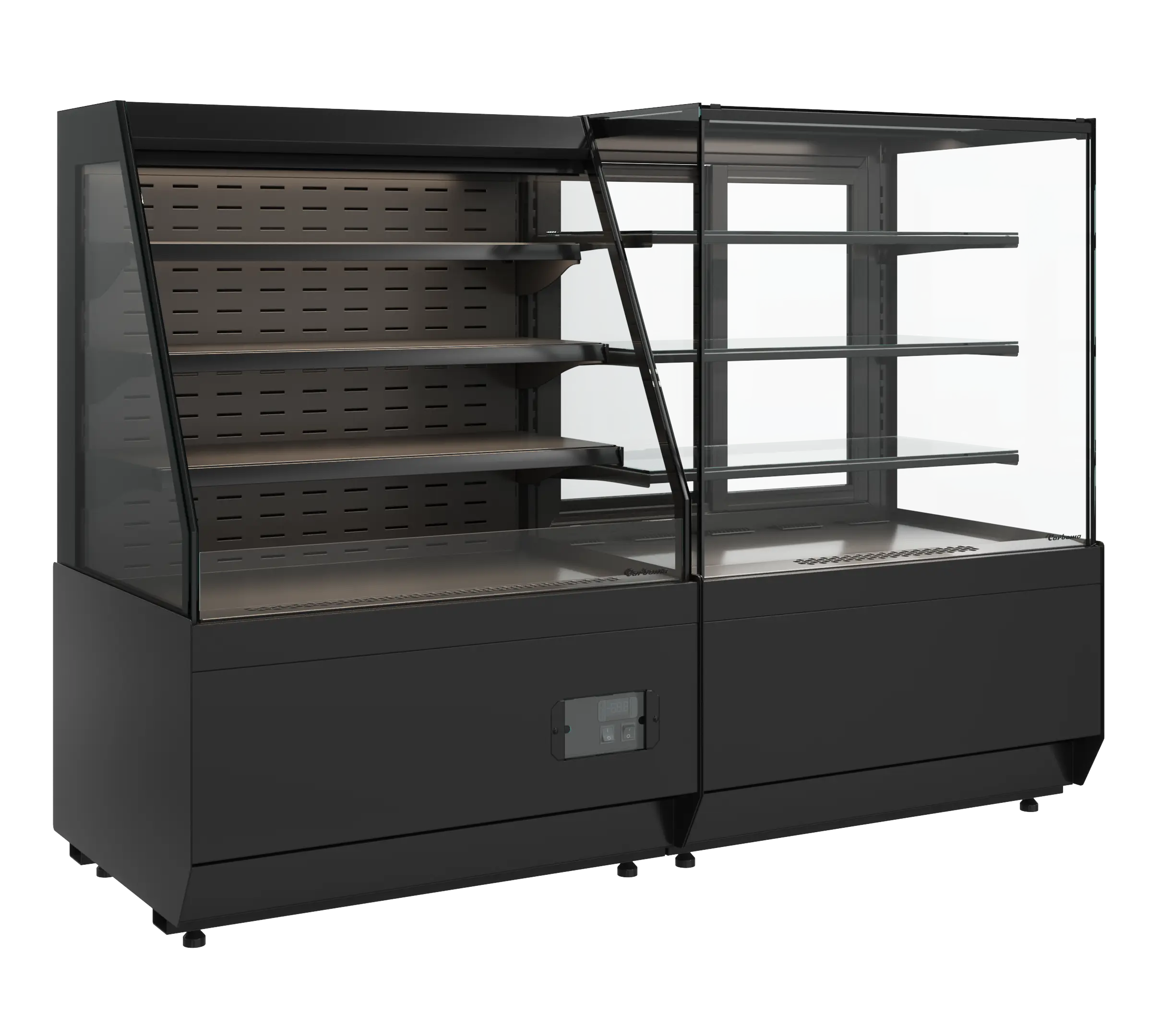 Витрина кондитерская Carboma KC70 VM 1,3-1 LIGHT (версия 2.0) (9005)