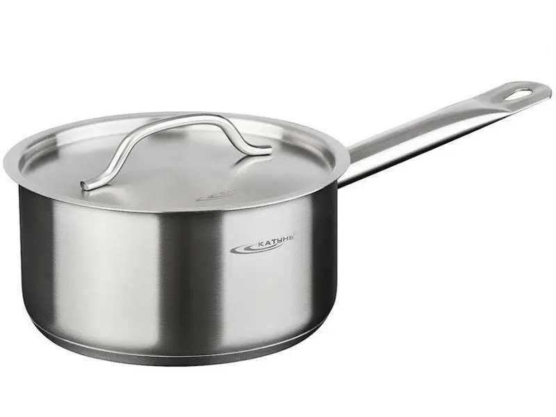 Сотейник Катунь серии Общепит, КТ-ОБ-КВК-14, с/крышкой ТРС 1 л, d 140 мм h 70 мм, нерж Сотейник Катунь серии Общепит, КТ-ОБ-КВК-14, с/крышкой ТРС 1 л, d 140 мм h 70 мм, нерж