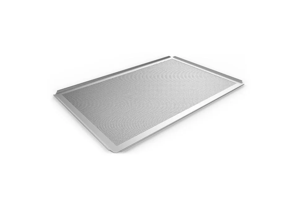 Противень для выпечки WLBake 600х400, 4 борта 45°, перфор. Противень для выпечки WLBake 600х400, 4 борта 45°, перфор.