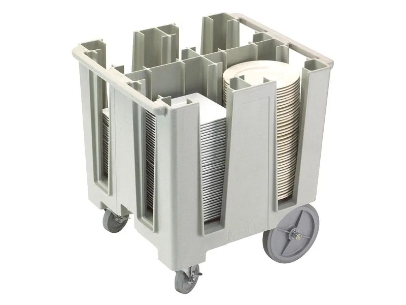 Тележка для тарелок Cambro DCS1125 сер. в крап. Тележка для тарелок Cambro DCS1125 сер. в крап.